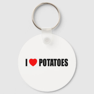 I Kärlek Potatis Nyckelring