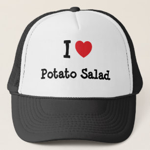 I kärlek Potato Salad eart T-Shirt Keps