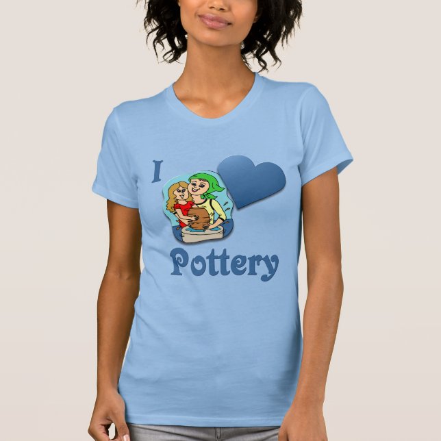 I Kärlek Pottery #2 Tröja (Framsida)
