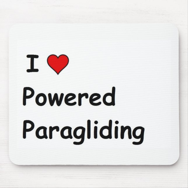 I Kärlek Power Paragliding Musmatta (Framsidan)