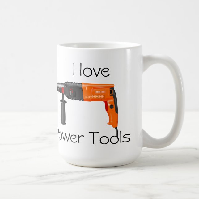 I kärlek Power Verktyg Kaffemugg (Höger)