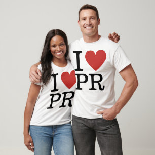 I ❤️ Kärlek PR-ANPASSADET (för PR-anställda) T Shirt