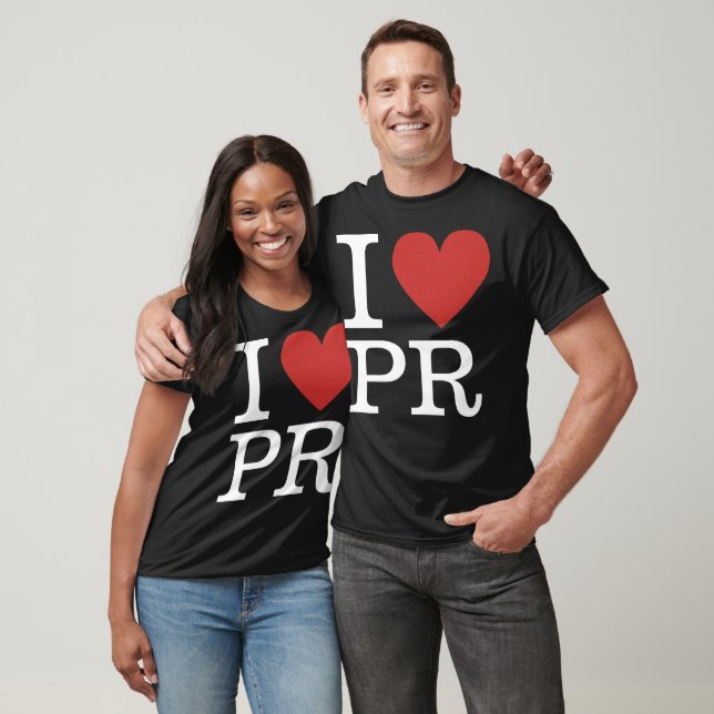 I ❤️ Kärlek PR-ANPASSADET (för PR-anställda) T Shirt (Unisex)