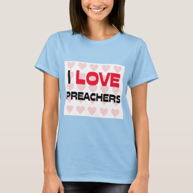 I KÄRLEK PREACHERS T SHIRT (Framsida)