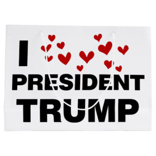 I Kärlek president Trump Hearts