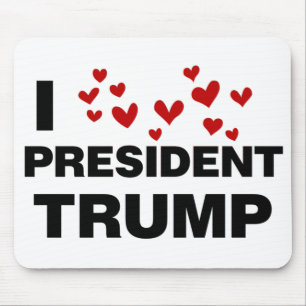 I Kärlek president Trump Hearts Musmatta