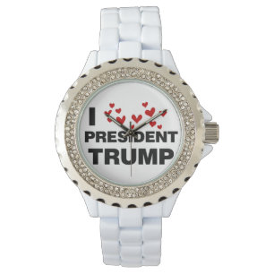 I Kärlek president Trumphjärtan Armbandsur