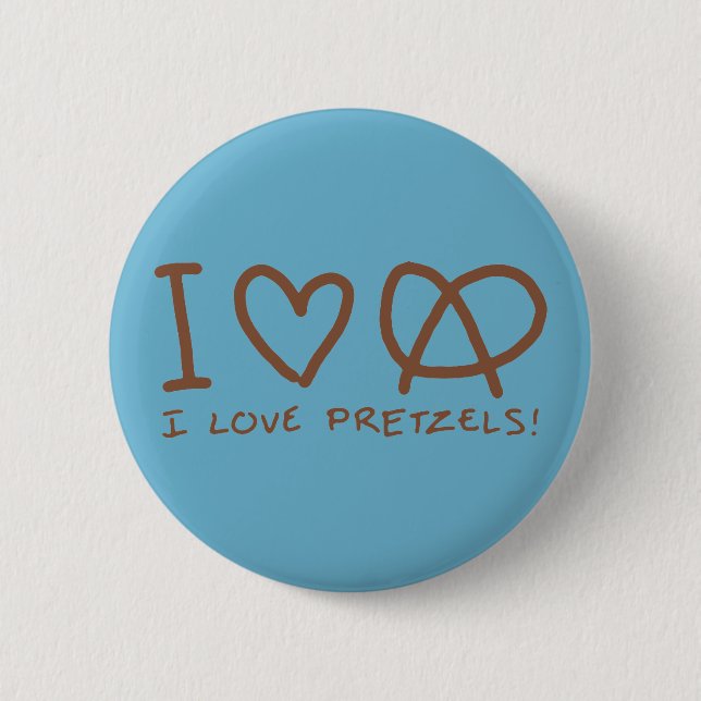 I Kärlek Pretzels Knapp (Framsida)