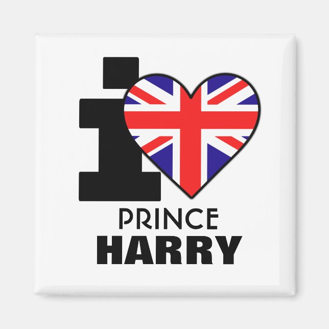 I Kärlek Prince Harry Magnet (Framsidan)