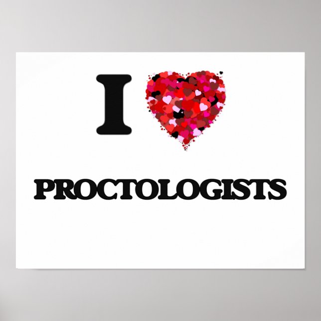 I kärlek Proctologists Poster (Framsidan)