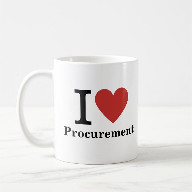 I ❤️ Kärlek Procurement MUGG (Vänster)