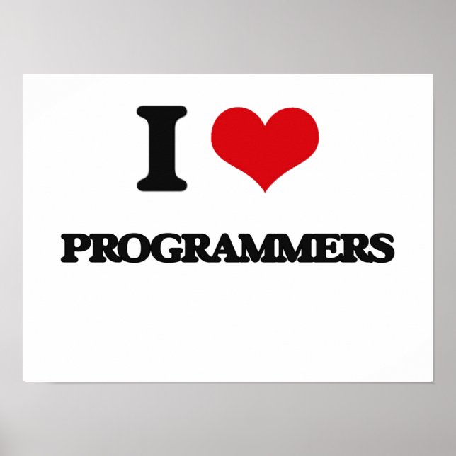 I Kärlek programmerare Poster (Framsidan)