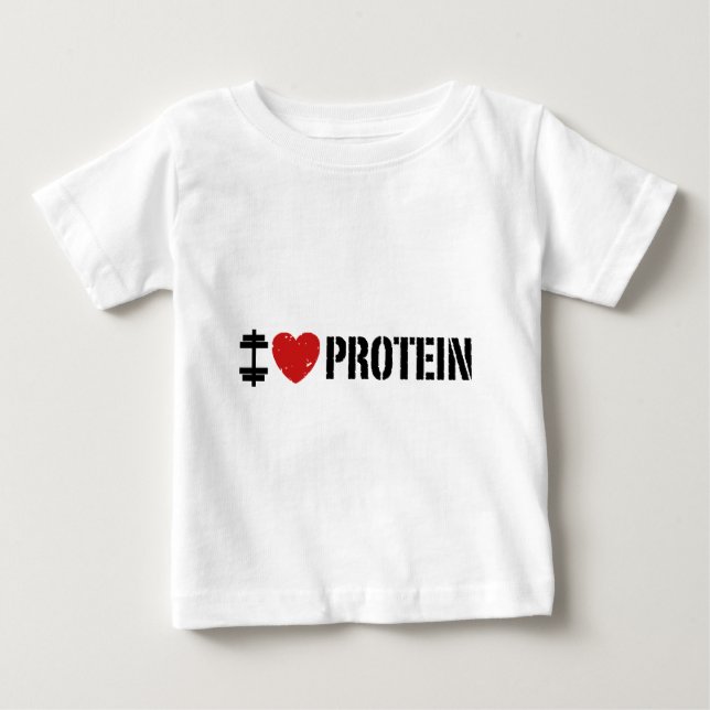 I Kärlek Protein T-shirt (Framsida)