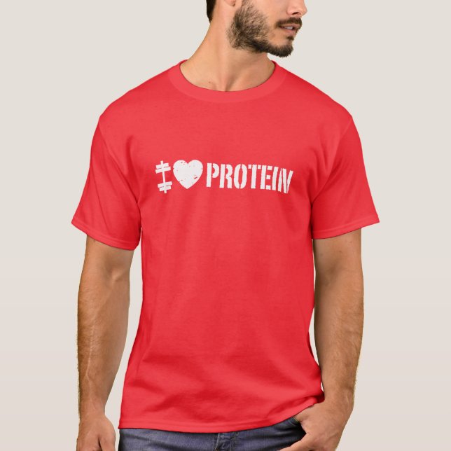 I Kärlek Protein Tee (Framsida)