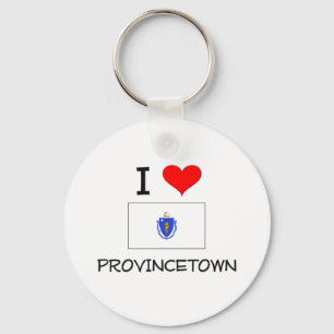I Kärlek Provincetown Massachusetts Nyckelring