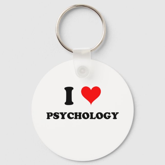 I Kärlek Psychology Nyckelring (Framsida)
