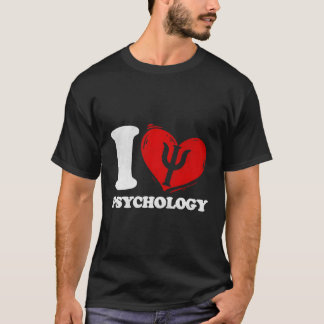 I Kärlek Psykologipsykolog T Shirt