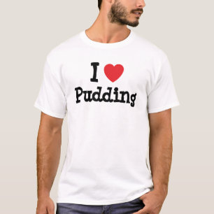I kärlek Pudding hjärta T-Shirt