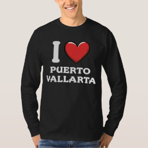 I Kärlek Puerto Vallarta Mexico 5 T Shirt