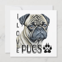 I Kärlek Pugs | Cute Hundägare
