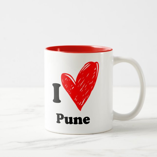 I kärlek Pune Två-Tonad Mugg (Höger)