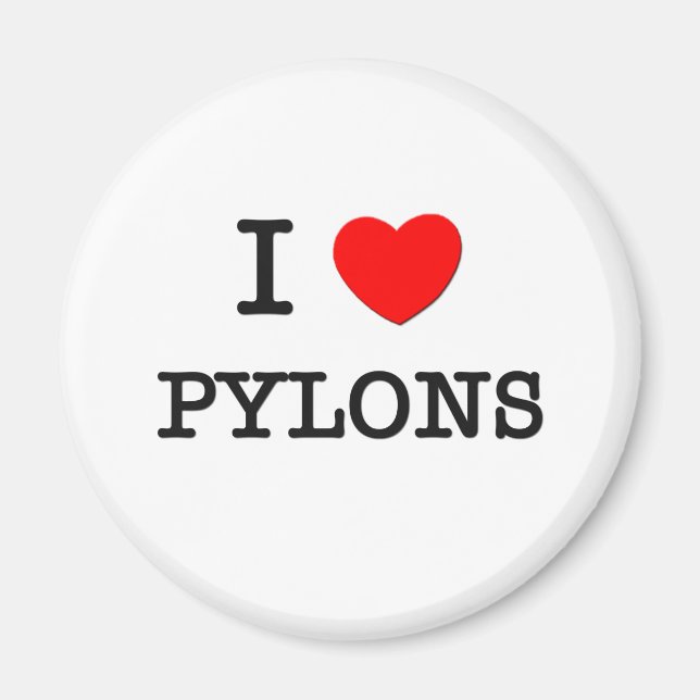 I Kärlek Pylons Magnet (Framsidan)