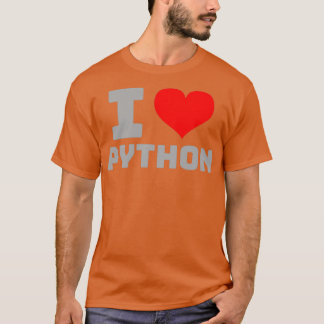 I kärlek Python T Shirt