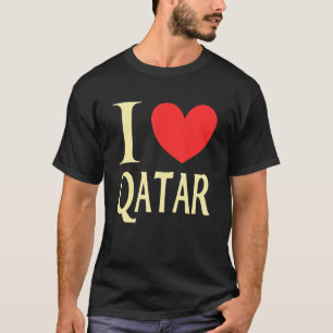 I kärlek Qatar 3 T Shirt