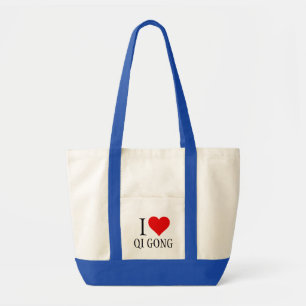 I Kärlek Qi Gong Tote Bag Tygkasse