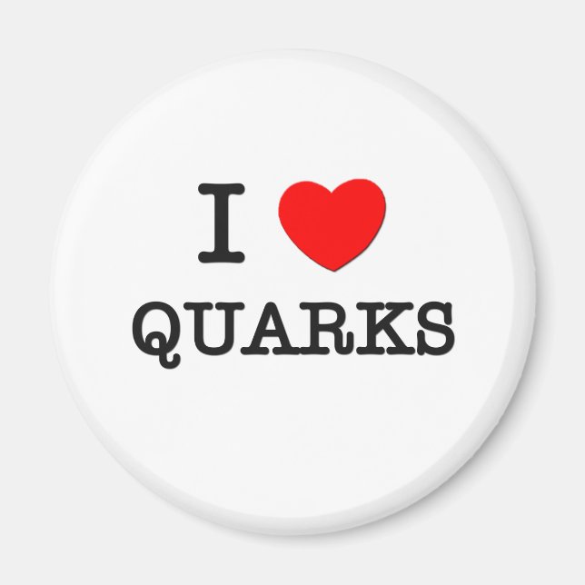I Kärlek Quarks Magnet (Framsidan)