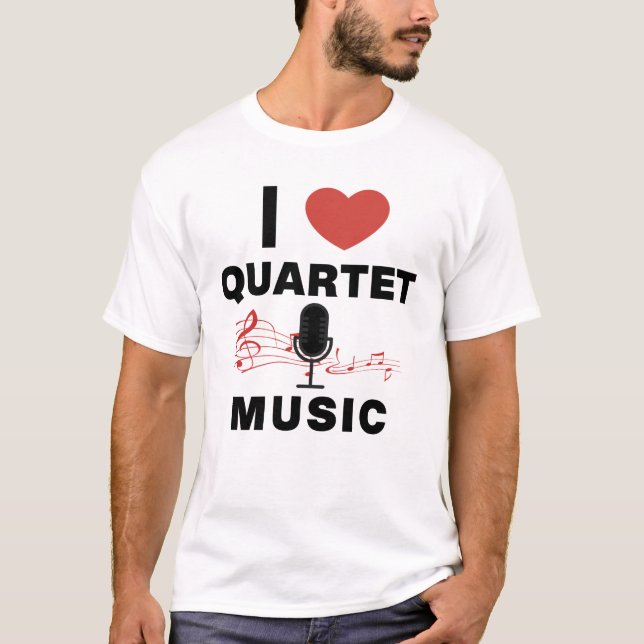 I KÄRLEK QUARTET MUSIC T SHIRT (Framsida)