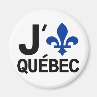 I Kärlek Quebec Magnet