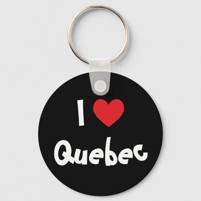 I Kärlek Quebec Nyckelring (Framsida)