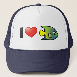 I Kärlek Queen Angelfish Keps