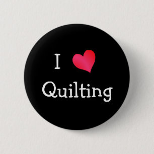 I Kärlek Quilting Knapp