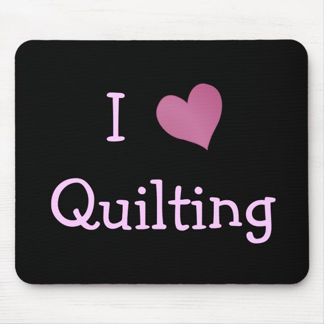 I Kärlek Quilting Musmatta (Framsidan)