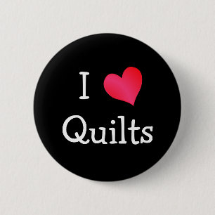 I Kärlek Quilts Knapp