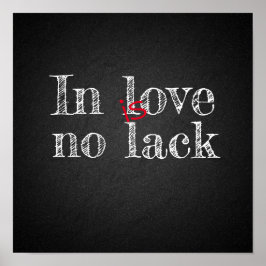 I kärlek råder ingen brist på uppmuntran av träkol poster