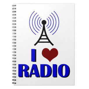 I Kärlek Radio Anteckningsbok