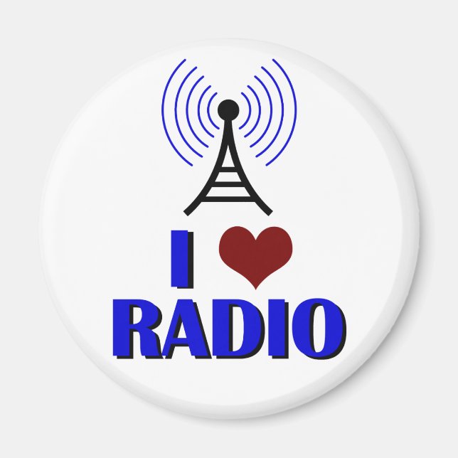 I Kärlek Radio Magnet (Framsidan)