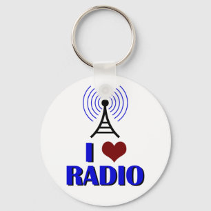 I Kärlek Radio Nyckelring