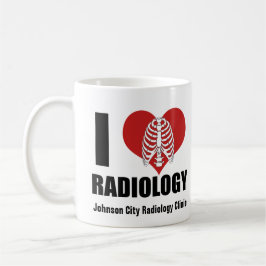 I Kärlek Radiology Coola Anpassningsbar Radiolog C Kaffemugg