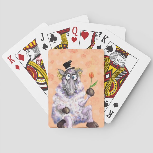 I Kärlek Ram - gentleman - Funny Casinokort (Baksidan)