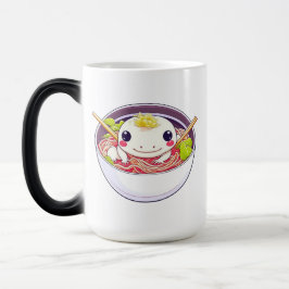 I Kärlek Ramen Axolotl Pun Magisk Mugg