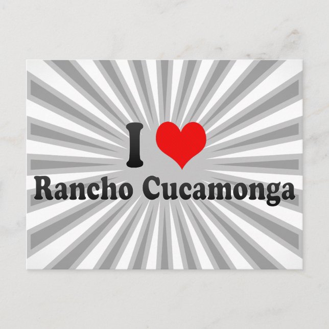 I Kärlek Rancho Cucamonga, Förenade Stater Vykort (Framsida)