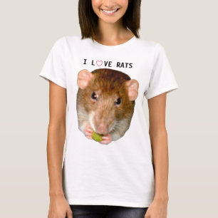 I Kärlek Råttor T Shirt