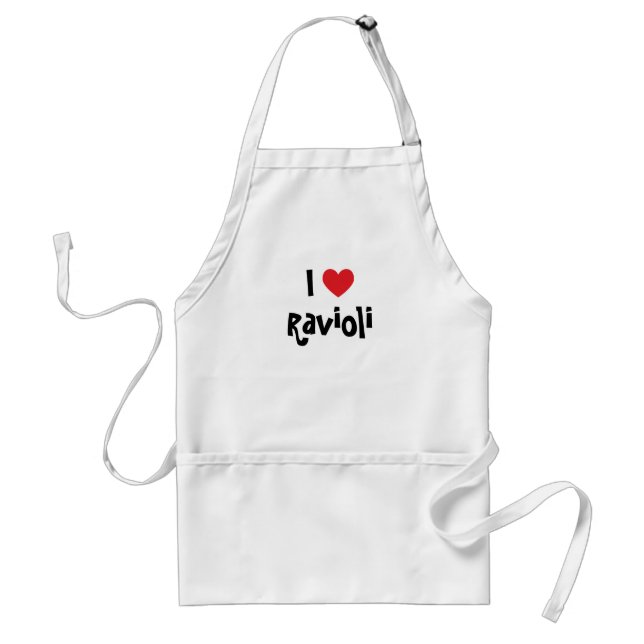 I Kärlek Ravioli Förkläde (Framsidan)