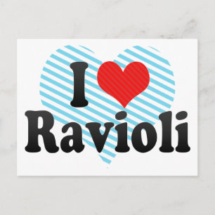 I Kärlek Ravioli Vykort