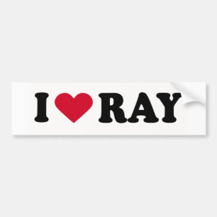 I KÄRLEK RAY BILDEKAL