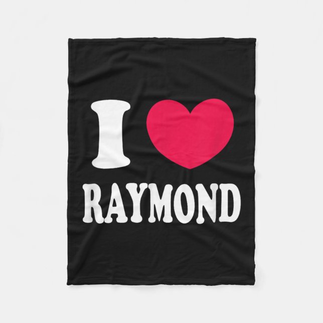 I Kärlek Raymond Fleecefilt (Framsidan)